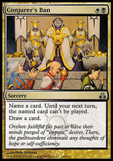 Maldição do Feiticeiro / Conjurer's Ban - Magic: The Gathering - MoxLand